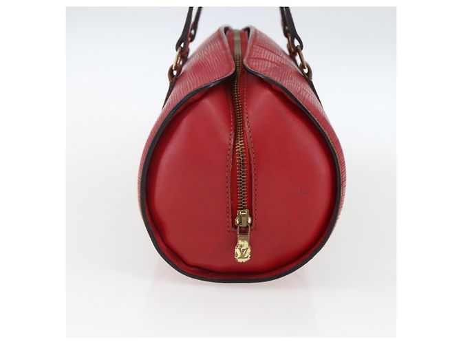 LOUIS VUITTON Borsa a Mano Epi Soufflot Rossa M52227 LV Auth 170775 Rosso - vista 3