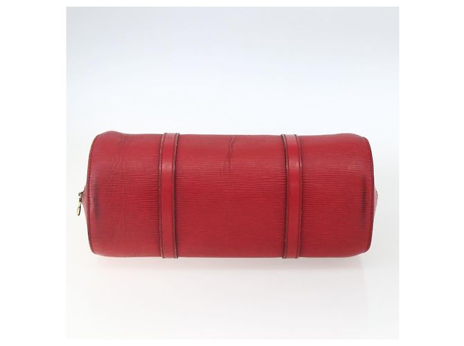 LOUIS VUITTON Borsa a Mano Epi Soufflot Rossa M52227 LV Auth 170775 Rosso - vista 5