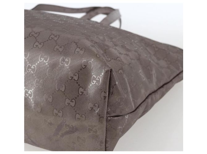 Borsa tote GG Implementation GUCCI Grigio Argento 231120 Auth BA10239 Marrone - vista 12