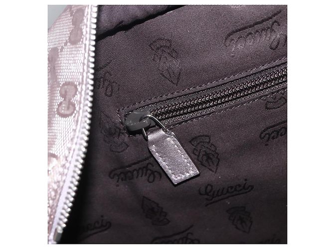 Borsa tote GG Implementation GUCCI Grigio Argento 231120 Auth BA10239 Marrone - vista 17