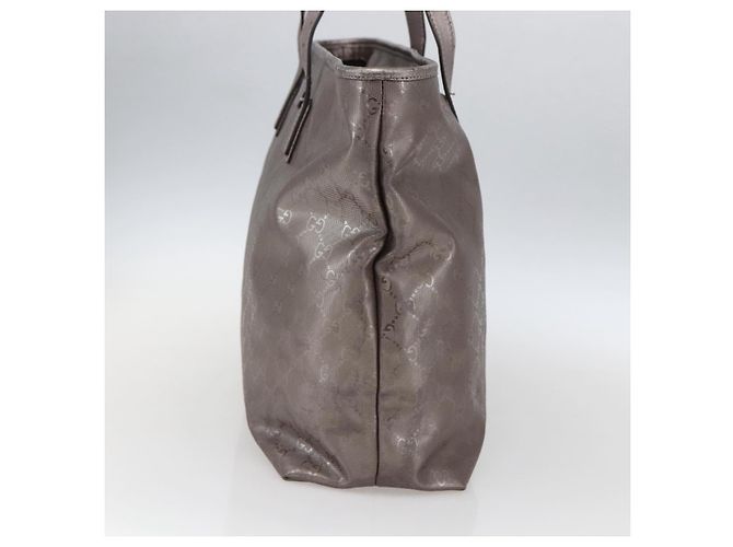 Borsa tote GG Implementation GUCCI Grigio Argento 231120 Auth BA10239 Marrone - vista 5