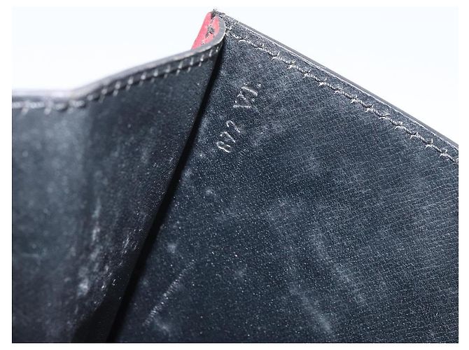 LOUIS VUITTON Clutch Epi Montaigne 27 Rosso M52657 LV Auth 168213 - vista 12
