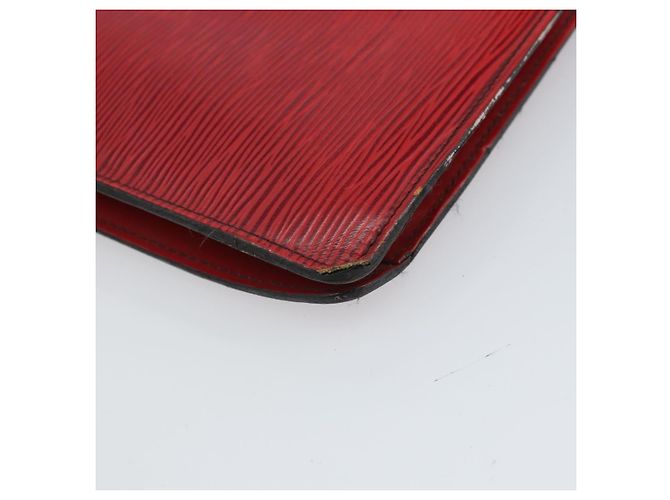 LOUIS VUITTON Clutch Epi Montaigne 27 Rosso M52657 LV Auth 168213 - vista 16