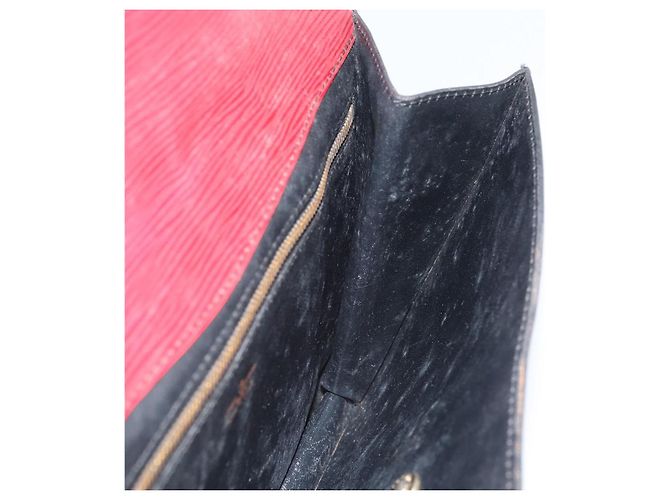 LOUIS VUITTON Clutch Epi Montaigne 27 Rosso M52657 LV Auth 168213 - vista 19
