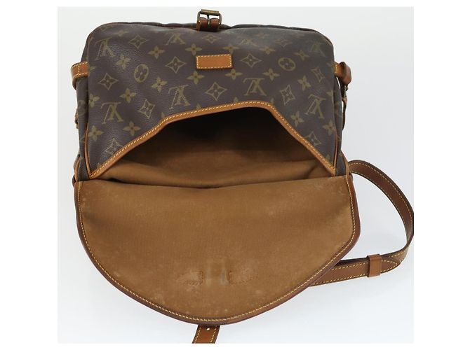 LOUIS VUITTON Borsa a Spalla Monogram Saumur 30 M42256 LV Auth bs33030 Monogramma - vista 10