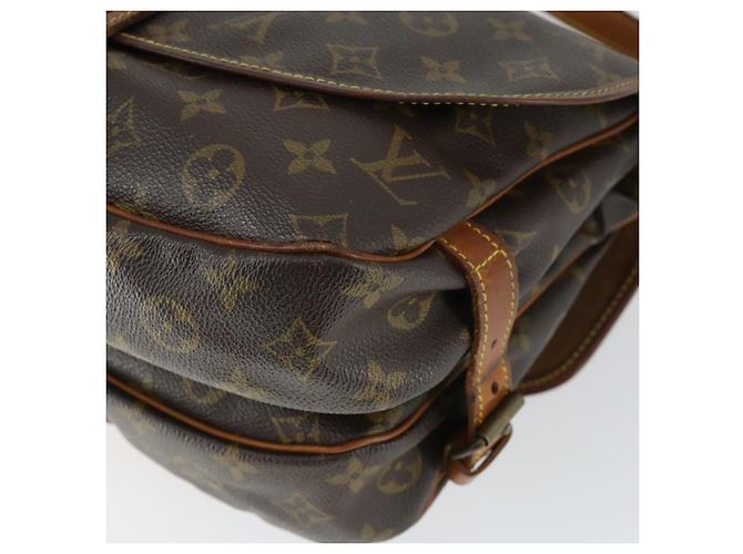 LOUIS VUITTON Borsa a Spalla Monogram Saumur 30 M42256 LV Auth bs33030 Monogramma - vista 16