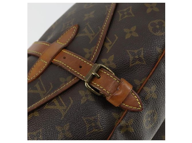 LOUIS VUITTON Borsa a Spalla Monogram Saumur 30 M42256 LV Auth bs33030 Monogramma - vista 20