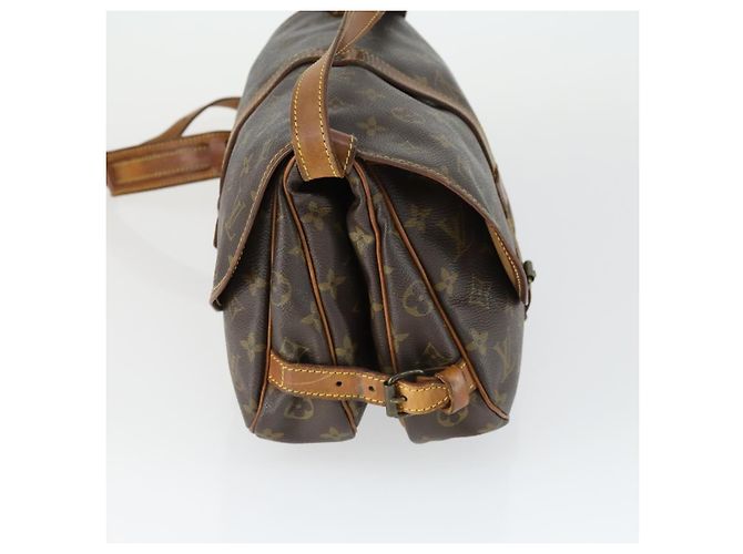 LOUIS VUITTON Borsa a Spalla Monogram Saumur 30 M42256 LV Auth bs33030 Monogramma - vista 3