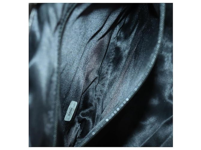 CHANEL Mochila Matelassé de Piel de Cordero Marrón Oscuro Oro CC Auth ki6346 Dorado - vista 22