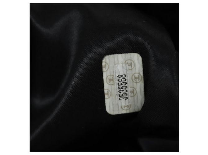 CHANEL Mochila Matelassé de Piel de Cordero Marrón Oscuro Oro CC Auth ki6346 Dorado - vista 23