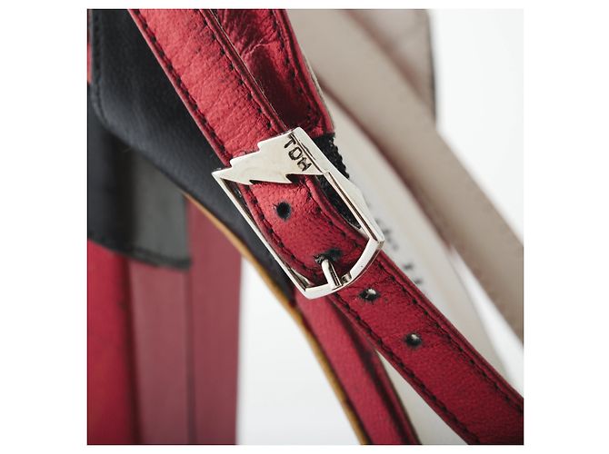 Autre Marque Sandali con Piattaforma Zia di Terry de Havilland Rosso - vista 5