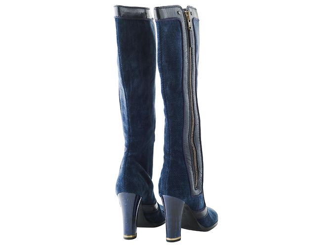 Stella Mc Cartney Botas altas de denim Stella McCartney - vista 3