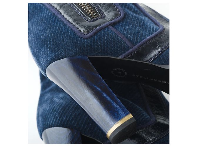 Stella Mc Cartney Botas altas de denim Stella McCartney - vista 6