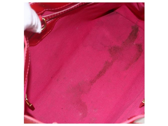 LOUIS VUITTON Borsa a Mano Wilshire PM Monogram Vernis Rose Pop M93643 Auth 170575 Rosa - vista 10