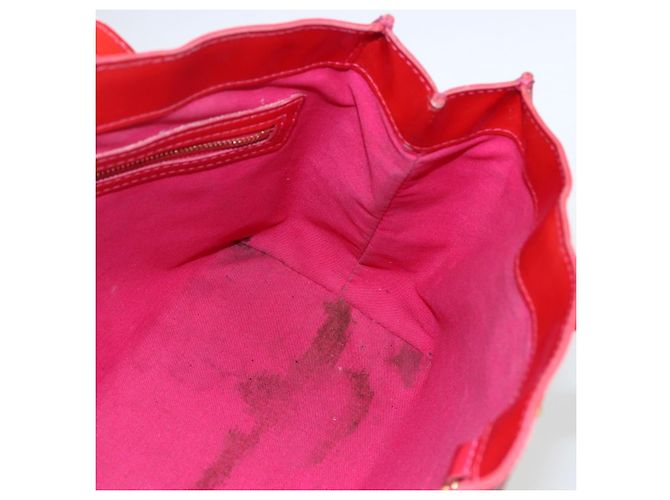LOUIS VUITTON Borsa a Mano Wilshire PM Monogram Vernis Rose Pop M93643 Auth 170575 Rosa - vista 11