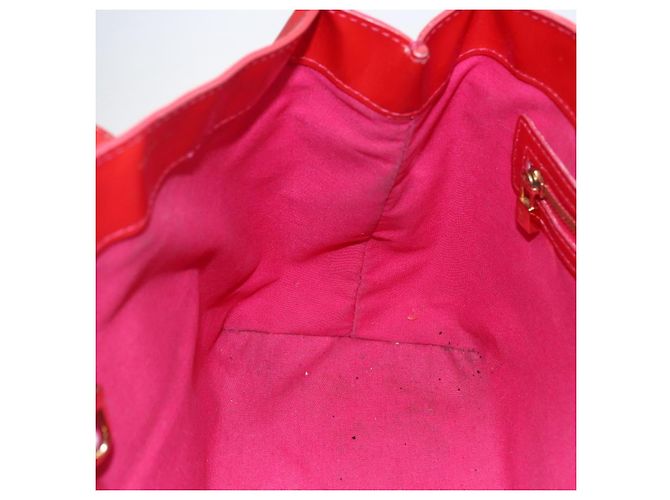 LOUIS VUITTON Borsa a Mano Wilshire PM Monogram Vernis Rose Pop M93643 Auth 170575 Rosa - vista 19