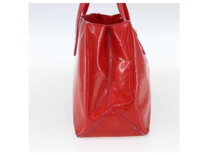 LOUIS VUITTON Borsa a Mano Wilshire PM Monogram Vernis Rose Pop M93643 Auth 170575 Rosa - vista 3