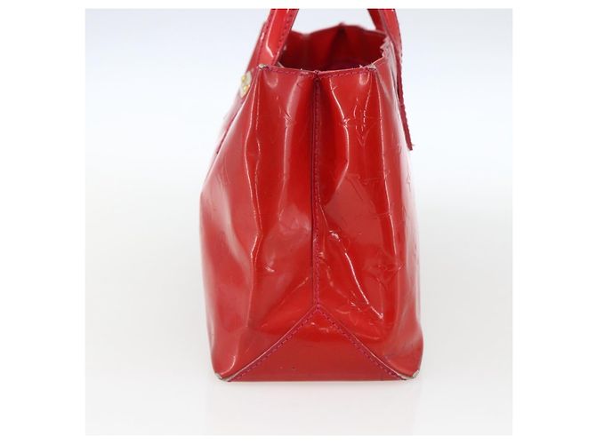 LOUIS VUITTON Borsa a Mano Wilshire PM Monogram Vernis Rose Pop M93643 Auth 170575 Rosa - vista 4