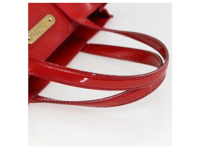 LOUIS VUITTON Borsa a Mano Wilshire PM Monogram Vernis Rose Pop M93643 Auth 170575 Rosa - vista 7
