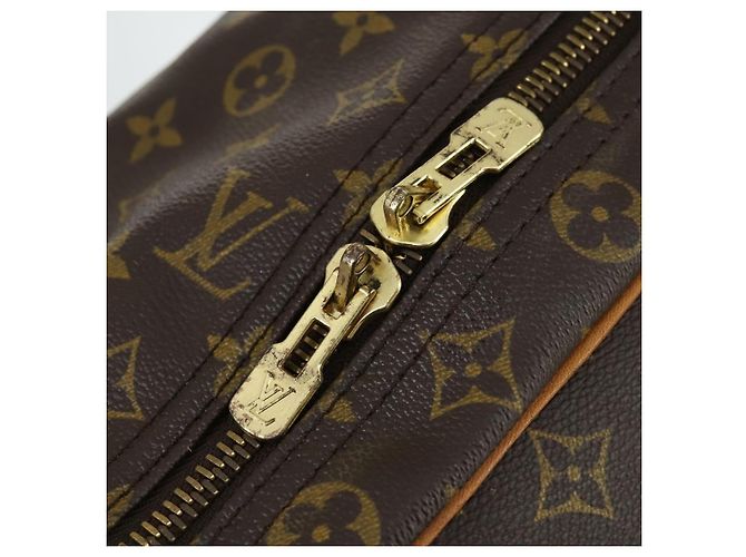 LOUIS VUITTON Borsa Boston Monogram Sirius 55 M41404 LV Auth 165054 Monogramma - view 19