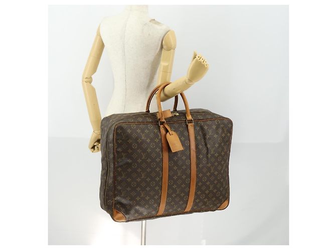 LOUIS VUITTON Borsa Boston Monogram Sirius 55 M41404 LV Auth 165054 Monogramma - view 25