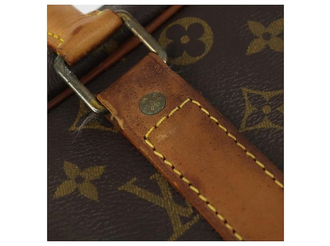 LOUIS VUITTON Borsa Boston Monogram Sirius 55 M41404 LV Auth 165054 Monogramma - view 9