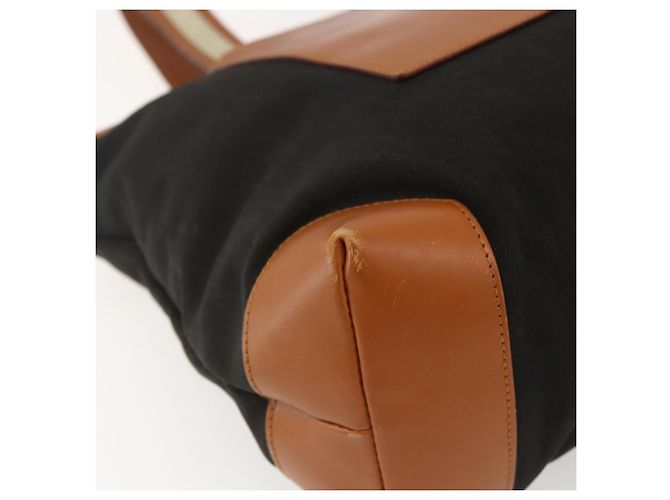Borsa Tote GUCCI in tela marrone 019 04565 1956 Auth 170250 - vista 11
