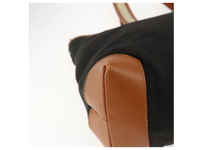 Borsa Tote GUCCI in tela marrone 019 04565 1956 Auth 170250 - vista 13