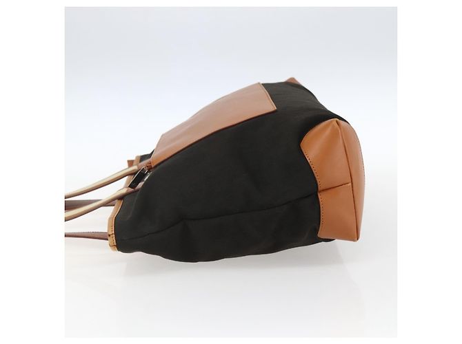 Borsa Tote GUCCI in tela marrone 019 04565 1956 Auth 170250 - vista 4