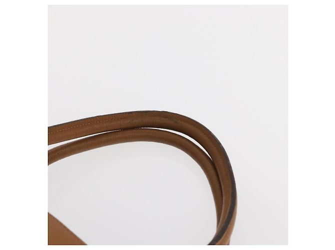Chloé Borsa a Mano Chloe in Pelle Marrone Oro Auth 169414 D'oro - vista 8