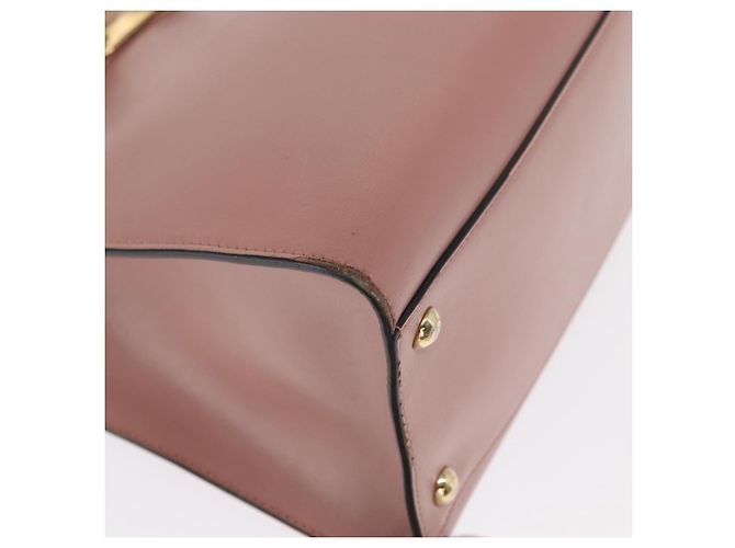 Borsa a mano in pelle Salvatore Ferragamo Vala 2way Rosa Oro Auth 170124 D'oro - vista 13