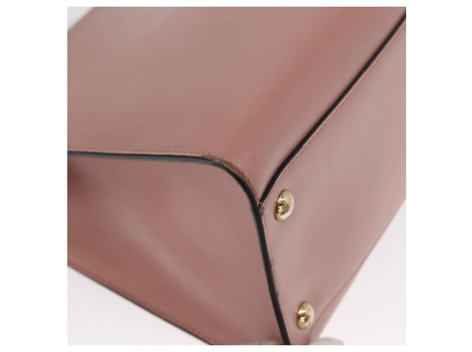 Borsa a mano in pelle Salvatore Ferragamo Vala 2way Rosa Oro Auth 170124 D'oro - vista 15