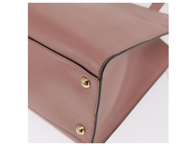 Borsa a mano in pelle Salvatore Ferragamo Vala 2way Rosa Oro Auth 170124 D'oro - vista 16