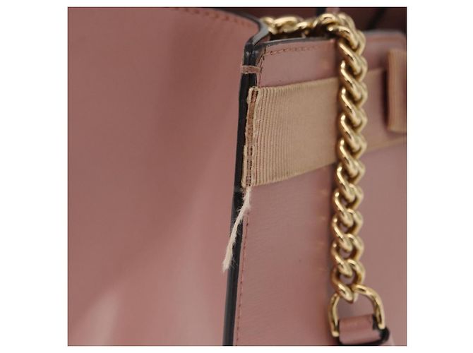 Borsa a mano in pelle Salvatore Ferragamo Vala 2way Rosa Oro Auth 170124 D'oro - vista 6