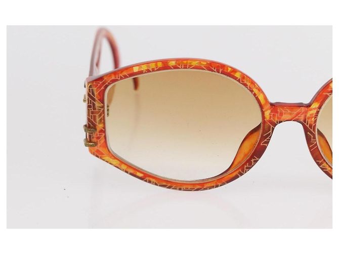 Gafas de sol Christian Dior de plástico 2 Set Marrón Plata Auth bs33050 Castaño - vista 13