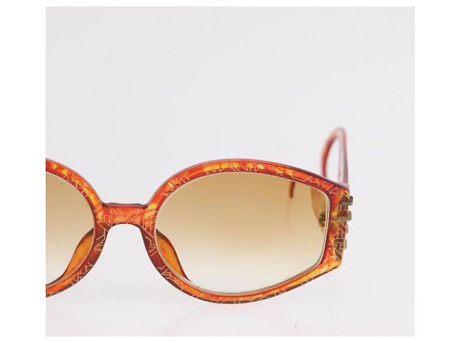 Gafas de sol Christian Dior de plástico 2 Set Marrón Plata Auth bs33050 Castaño - vista 14