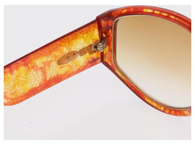 Gafas de sol Christian Dior de plástico 2 Set Marrón Plata Auth bs33050 Castaño - vista 18