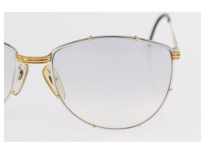 Gafas de sol Christian Dior de plástico 2 Set Marrón Plata Auth bs33050 Castaño - vista 5