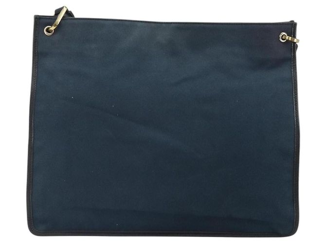 Borsa a Spalla Sherry Line GUCCI in Tela Nera e Oro 90656 Auth hk3366 Nero D'oro - vista 3
