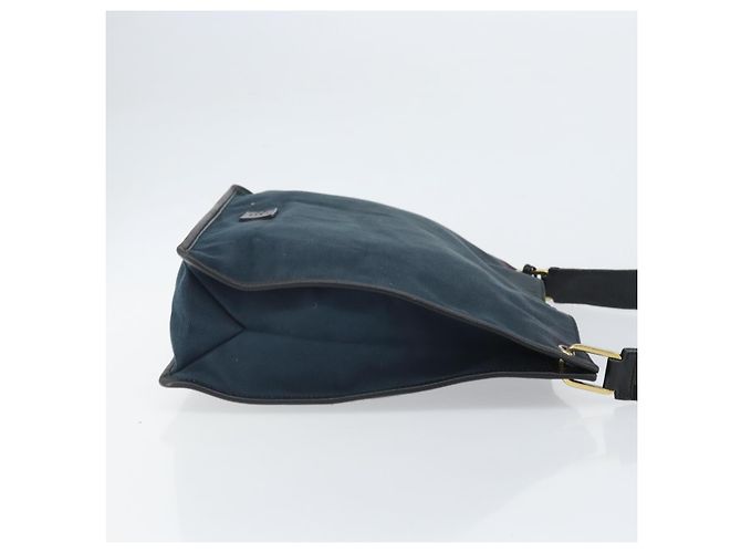Borsa a Spalla Sherry Line GUCCI in Tela Nera e Oro 90656 Auth hk3366 Nero D'oro - vista 4