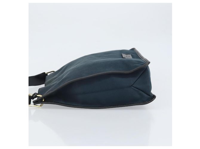 Borsa a Spalla Sherry Line GUCCI in Tela Nera e Oro 90656 Auth hk3366 Nero D'oro - vista 5