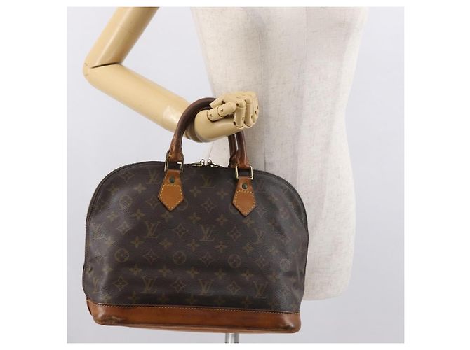 LOUIS VUITTON Borsa a Mano Monogram Alma M51130 LV Auth 170139 Monogramma - vista 23