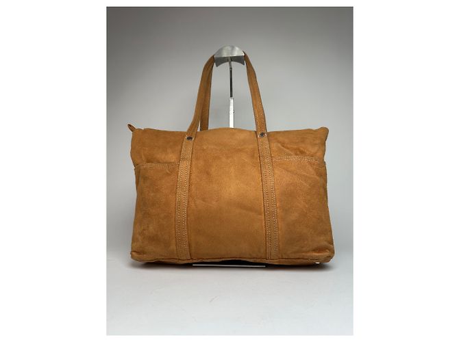 Vintage Courreges Wildlederhandtasche braun - Ansicht 15