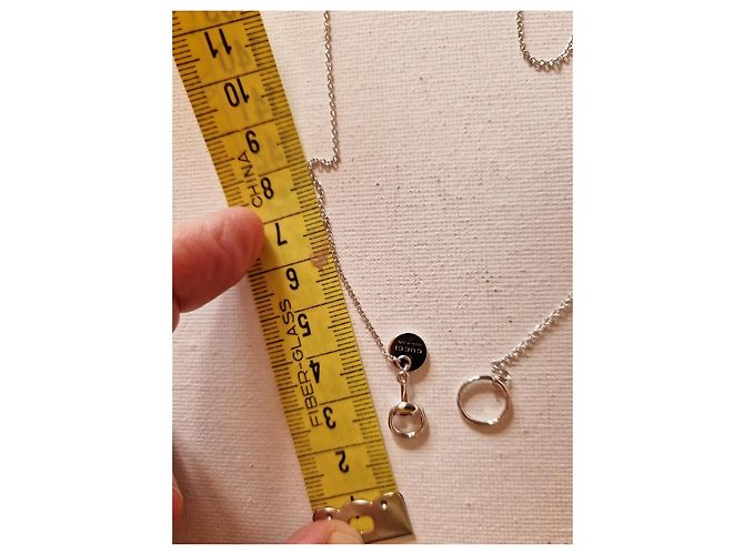 Gucci Collana lasso mors in oro bianco 750/000 Argento - vista 4