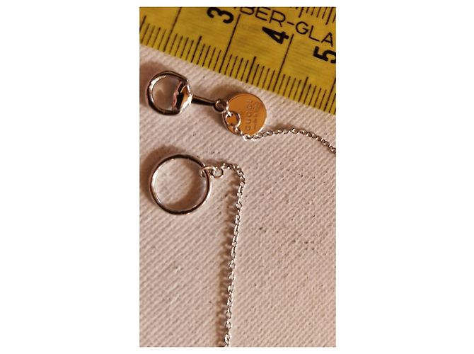 Gucci Collana lasso mors in oro bianco 750/000 Argento - vista 6