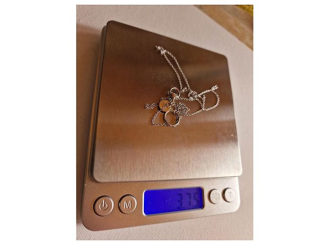 Gucci Collana lasso mors in oro bianco 750/000 Argento - vista 8