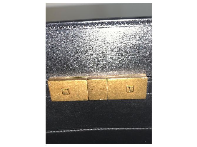 Borsa Yves Saint Laurent Manhattan Nero - vista 3