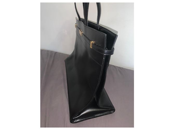 Borsa Yves Saint Laurent Manhattan Nero - vista 4