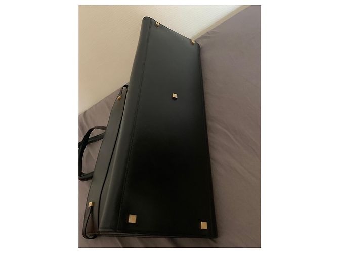 Borsa Yves Saint Laurent Manhattan Nero - vista 6