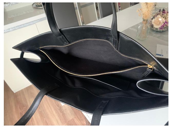 Borsa Yves Saint Laurent Manhattan Nero - vista 9